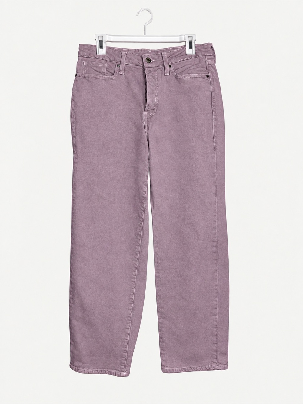 Old Navy Mauve Straight-Leg Jeans Size 10